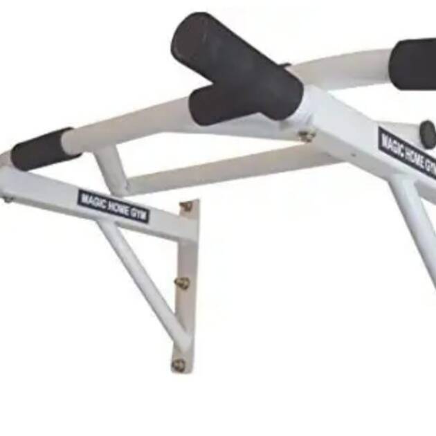 Push2Fit Wall Mount Pull-Up Bar with 5 Grip Positions – Heavy Duty 150kg Support