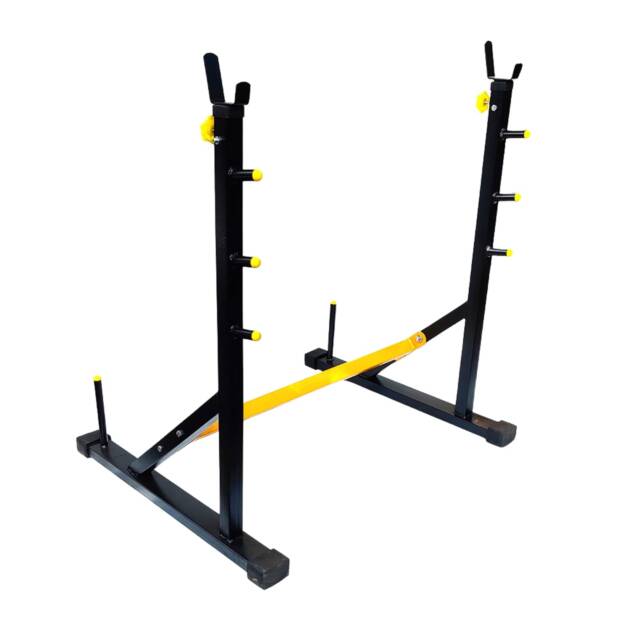 Push2fit Joint Squat Stand with saftery Holders Heavy Duty Structure